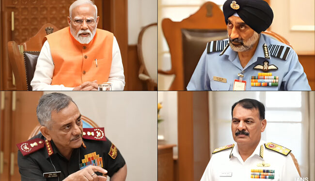 ് തിരിച്ചടിക്കാന്‍ നേരമായി; സൈന്യത്തിന് പൂര്‍ണ സ്വാതന്ത്ര്യം നല്‍കി പ്രധാനമന്ത്രി