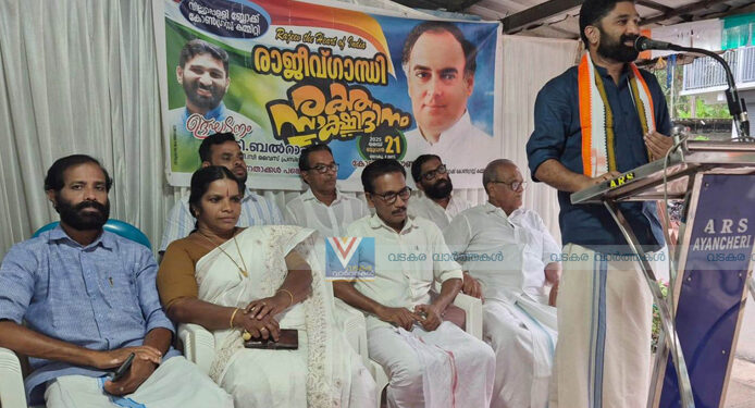 രാജീവ് ഗാന്ധി രാജ്യത്തിന്റെ വികസന നായകന്‍: വി.ടി.ബല്‍റാം