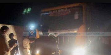 ടോറസ് ലോറിക്കടിയില്‍പെട്ട് ബൈക്ക് യാത്രികന് ദാരുണാന്ത്യം