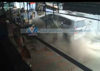 വടകരയിലെ ഇന്നോവ അപകടത്തിന്റെ സിസിടിവി ദൃശ്യം കാണാം