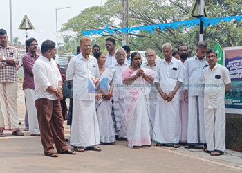 ഉദ്ഘാടന പ്രഹസനമെന്ന് ആക്ഷേപം: മണിയൂരില്‍ പ്രതിഷേധവുമായി യുഡിഎഫ്