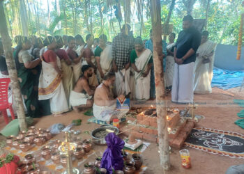 ചടങ്ങുകള്‍ ഭക്തിനിര്‍ഭരം; പ്രതിഷ്ഠാ മഹോത്സവം സമാപിച്ചു