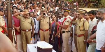ആയിരങ്ങള്‍ സാക്ഷി; ആലിന്‍ ഷെറിന് വിട നല്‍കി കേരളം