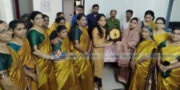 റാങ്ക് ജേതാവിനെ അനുമോദിച്ചു