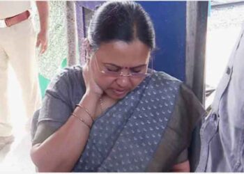 കണ്ണൂരിൽ കെഎസ്‌യു പ്രതിഷേധത്തിനിടെ മന്ത്രി വീണാ  ജോർജിന് പരിക്ക്