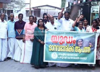 ആര്‍ജെഡിയുടെ യുദ്ധവിരുദ്ധ റാലി ജനരോഷമായി