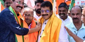 കെപിസിസി പ്രസിഡന്റ് സണ്ണി ജോസഫിന്റെ സഹോദരന് ബിജെപിയില് ചേര്ന്നു