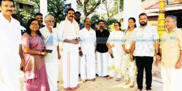 എന്‍ഡിഎ സ്ഥാനാര്‍ഥിക്ക് അഴിയൂരില്‍ സ്വീകരണം