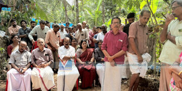 പി.എ.ചന്ദ്രിക്ക് വിട നല്കി പാതിരിപ്പറ്റ ഗ്രാമം