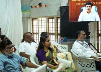 മലയോര ഹൈവേയിലെ റോഡ് പ്രവൃത്തി ഉദ്ഘാടനം മന്ത്രി റിയാസ് നിര്‍വഹിച്ചു