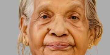 അരൂര്‍ കളത്തില്‍ ലക്ഷ്മി അമ്മ അന്തരിച്ചു