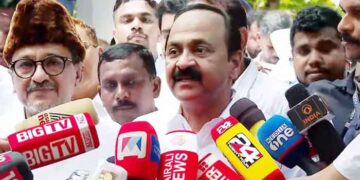ഇഡി റെയ്ഡ്: മൗനം തുടര്‍ന്ന് വി.ഡി.സതീശന്‍