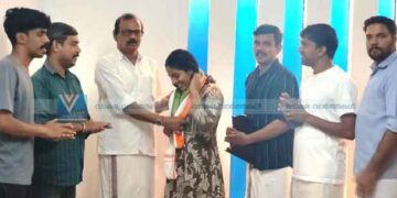 ഗൗരി കൃഷ്ണയെ അനുമോദിച്ചു