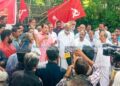 കാഫിര്‍ സ്‌ക്രീന്‍ ഷോട്ട്: പോലീസിനെതിരെ പ്രതിഷേധവുമായി സിപിഎം മാര്‍ച്ച്