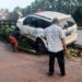 നന്തിയില് കാര് മേല്പാലത്തിന്റെ കൈവരിയിലിടിച്ചു