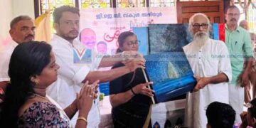 അഴിയൂര്‍ ജിജെബിഎസ് പ്രവേശനോത്സവം ശ്രദ്ധ പിടിച്ചുപറ്റി; ഉദ്ഘാടനം ചെയ്തത്  ലോകോത്തര ചിത്രകാരന്‍