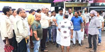 നന്തിയിലെ വെള്ളക്കെട്ടിനു  ഉടന്‍ പരിഹാരമെന്ന് എംഎല്‍എ