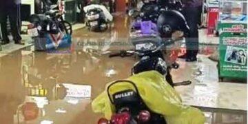 കനത്ത മഴ നാശം വിതച്ചു; കടകളില്‍ വെള്ളം കയറി