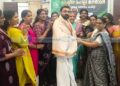 പ്രബീഷ് ആദിയുരിന് മഹിളാ ജനതയുടെ സ്വീകരണം