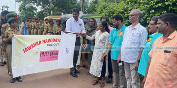 വിദ്യാര്‍ഥികളും വളണ്ടിയര്‍മാരും അണിനിരന്നു; ലഹരിക്കെതിരെ ഉജ്വല റാലി