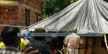 പൊയില്‍ക്കാവില്‍ വീട്ടമ്മ വെട്ടേറ്റുമരിച്ച നിലയില്‍; ഭര്‍ത്താവിനെ പോലീസ് തെരയുന്നു