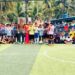 കുട്ടികള് തകര്ത്ത് കളിച്ചു; ആവേശമായി പ്രതീകാത്മക ലോകകപ്പ് പോരാട്ടം