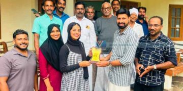 ശിഫ ഷെറിനെ കോണ്ഗ്രസ് അനുമോദിച്ചു