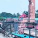 കോഴിക്കോട് റെയിൽവേ സ്റ്റേഷനിലെ ക്ലോക്ക് ടവർ തകർന്നുവീണു; ഭാഗ്യത്തിന് ആളപായം ഒഴിവായി