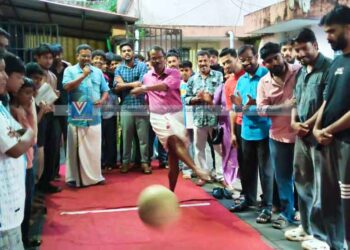 ലോകകപ്പ് ആവേശത്തില്‍ എടച്ചേരിയും;  മത്സരങ്ങളില്‍ വന്‍ പങ്കാളിത്തം