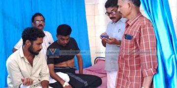 ബസ് തടഞ്ഞ് കണ്ടക്ടര്ക്കും യാത്രക്കാരനും മര്ദനം