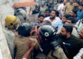 കാഫിര്‍ സ്‌ക്രീന്‍ ഷോട്ട് കേസ്: അറസ്റ്റില്‍ പ്രതിഷേധവുമായി ഡിവൈഎഫ്‌ഐ, ക്രൈംബ്രാഞ്ച് ഓഫീസ് മാര്‍ച്ചില്‍ ഉന്തുംതള്ളും