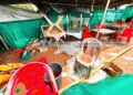 അഴിയൂരില്‍ തട്ടുതടകള്‍ തകര്‍ത്ത നിലയില്‍; പ്രതിഷേധം ശക്തം