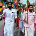 മോദി സര്‍ക്കാരിന് ഐക്യദാര്‍ഢ്യം; പ്രകടനം നടത്തി ബിജെപി