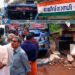 കാത്തിരിപ്പ് കേന്ദ്രം ബസ് ഇടിച്ചുതകര്ന്നു; ആളപായം ഒഴിവായത് തലനാരിഴക്ക്