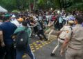 സമരവുമായി കോക്രോച് ജനതാ പാര്ട്ടി മുന്നോട്ട്; പാര്ലമെന്റ് മാര്ച്ചില് സംഘര്ഷം