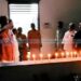 പവര്കട്ടിനെതിരെ മെഴുകുതിരി കത്തിച്ച് പ്രതിഷേധം