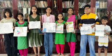പാത്തുമ്മയുടെ ആടും ബാല്യകാലസഖിയും ചായക്കൂട്ടില്‍; ബഷീര്‍ ദിനം വര്‍ണാഭമായി