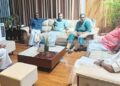 കെ. പ്രവീണ്‍ കുമാര്‍ എംഎല്‍എ പി.ടി.ഉഷ എംപിയെ സന്ദര്‍ശിച്ചു