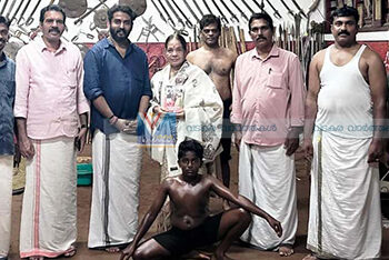 പത്മശ്രീ മീനാക്ഷി ഗുരുക്കളെ ആദരിച്ചു