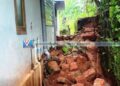 നിര്‍മാണത്തിനിടെ മതിലിടിഞ്ഞ് വീണു; രണ്ട് തൊഴിലാളികള്‍ക്ക് പരിക്ക്