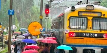 മെമുവിന്റെ ബ്രേക്ക് തകരാറിലായി; ട്രെയിന് ഗതാഗതം തടസ്സപ്പെട്ടു
