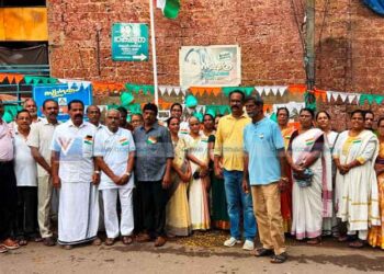 എ.ആര്‍. നഗറില്‍ സ്വാതന്ത്ര്യദിനാഘോഷം