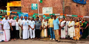 എ.ആര്‍. നഗറില്‍ സ്വാതന്ത്ര്യദിനാഘോഷം