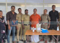 10 ലിറ്റര്‍ ചാരായവുമായി വയോധികന്‍ പിടിയില്‍