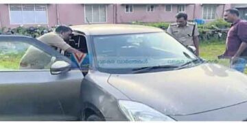 വടകരയില് കാണാതായ കാര് കാസര്കോട്ട് കണ്ടെത്തി
