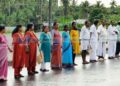 ചോമ്പാലില്‍ കേറ്റില്‍ അണ്ടര്‍പാസിനായി മനുഷ്യച്ചങ്ങല