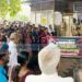 ഫണ്ട് വെട്ടിക്കുറച്ചതില്‍ പ്രതിഷേധം;  മാര്‍ച്ച് നടത്തി എല്‍ഡിഎഫ്