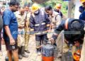 ഗ്യാസ് സിലണ്ടറിന് തീ പിടിച്ചത് പരിഭ്രാന്ത്രി പരത്തി