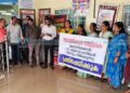 കൂടുതല് എല്ഐസി ഓഹരികള് വില്ക്കുന്നതിനെതിരെ പ്രതിഷേധം