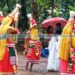 നിട്ടൂരിലാകെ ഓണപ്പൊട്ടന്മാരുടെ മണികിലുക്കം